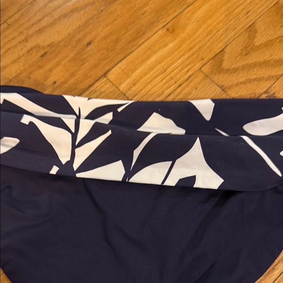 Anne Cole Navy and White Bikini Bottom - Picture 6 of 6